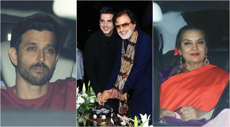 sanjay khan birthday party pics 
