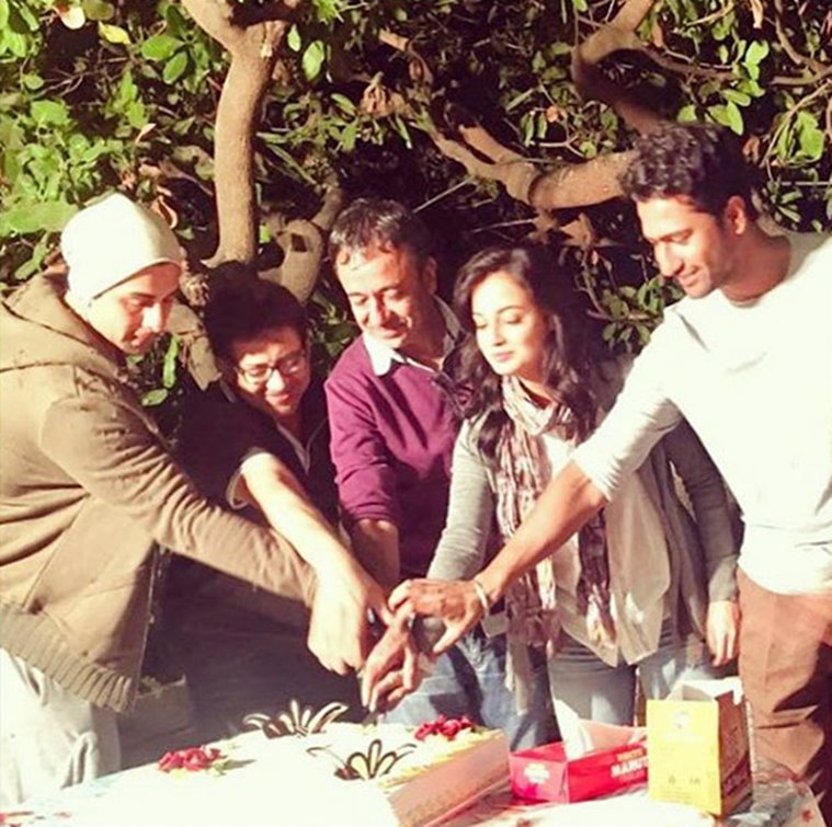 sanju shooting