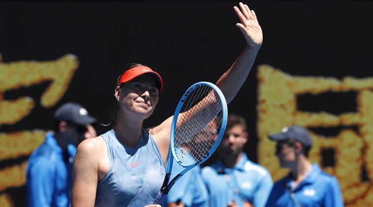 Australian Open Maria out dreaded double to Harriet Dart | Sports News,The Indian Express