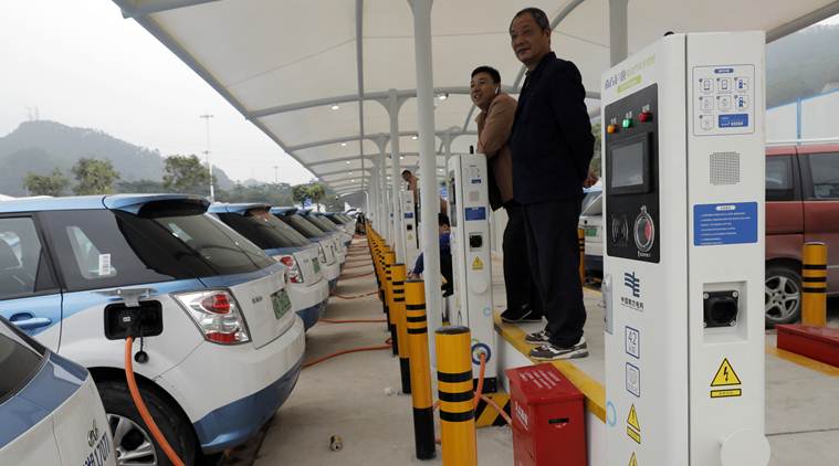 Giving up gas: China's Shenzhen switches to electric taxis