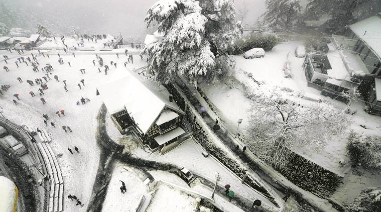 Shimla, Manali, Dalhousie, Kufri, Chail shiver at freezing point in Himachal