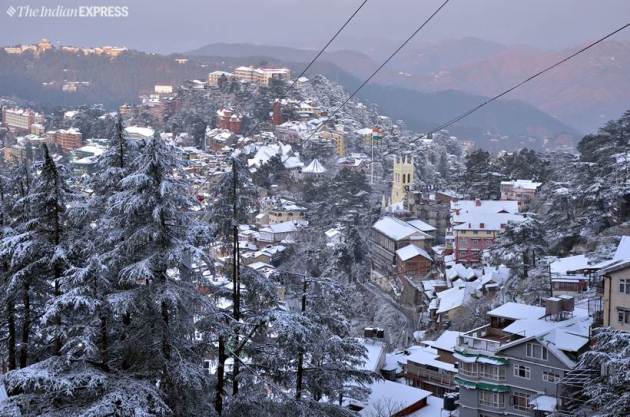 Tourists rejoice as Shimla, Manali witness another spell of snow