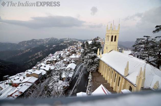 Tourists rejoice as Shimla, Manali witness another spell of snow