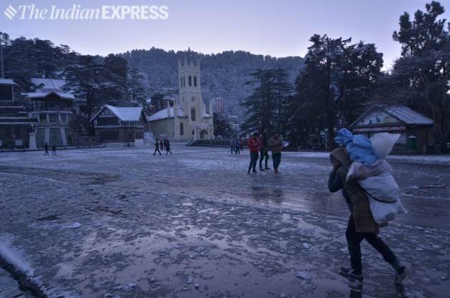 Tourists rejoice as Shimla, Manali witness another spell of snow