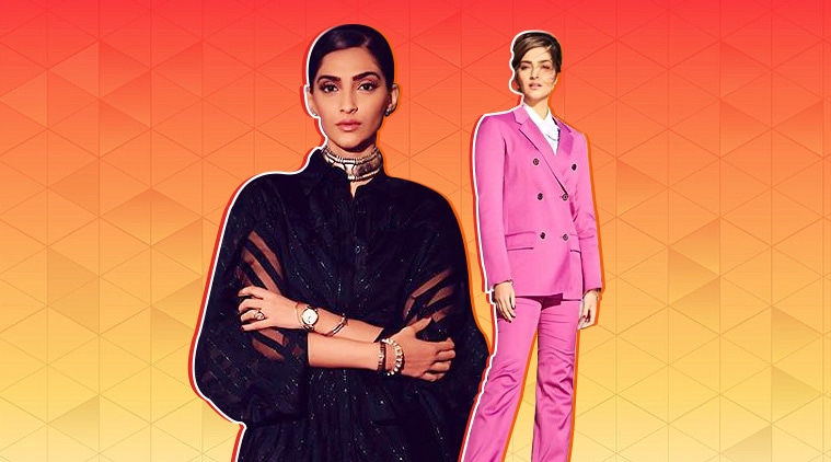 sonam kapoor, sonam kapoor fashion, sonam kapoor latest photos, sonam kapoor ralph and russo, sonam kapoor prada, sonam kapoor calvin klein, rajkummar rao, ek ladki ko dekha toh aisa lage, sonam kapoor updates, sonam kapoor latest news, sonam kapoor style, sonam kapoor airport fashion, celeb fashion, bollywood fashion, indian express, indian express news