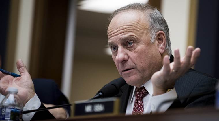 As Republicans rush to condemn Steve King, some ask: Why not Trump?