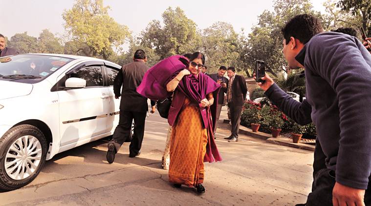 Sushma Swaraj, Sushma Swaraj Rafale deal, Rafale deal, Rafale deal Supreme court, SC Rafale, Congress Rafale deal, Manmohan Singh, Rafale deal parliament, Rafale deal BJP, BJP Rafale deal, Rafale aircraft, Indian express, latest news