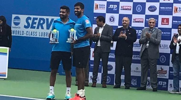 Rohan Bopanna serves big in Tata Open title win with Divij Sharan