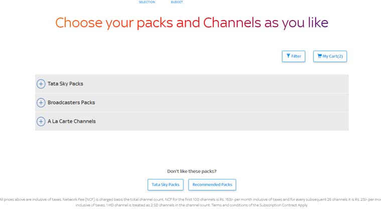 TRAI TV rules, Tata Sky TRAI rules, Tata Sky new rules, Tata Sky channel selection, Tata Sky channel prices, Tata Sky new bill, Tata Sky new plans, TRAI cable TV rules, Tata cable rules