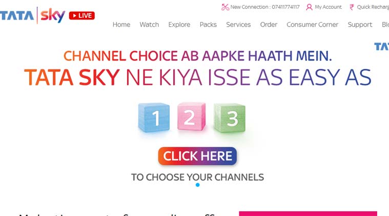 Tata Sky DTH Channel Selection Process: How to Choose Channels Packages