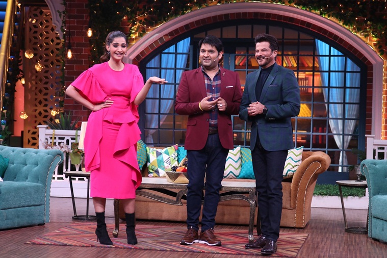   Sonam Kapoor on the show of kapil sharma 