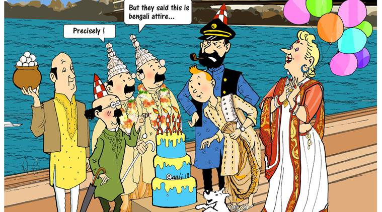 Yo Ho Ho, and a Bottle of Bangla: Kolkata is truly Tintin City | Eye  News,The Indian Express