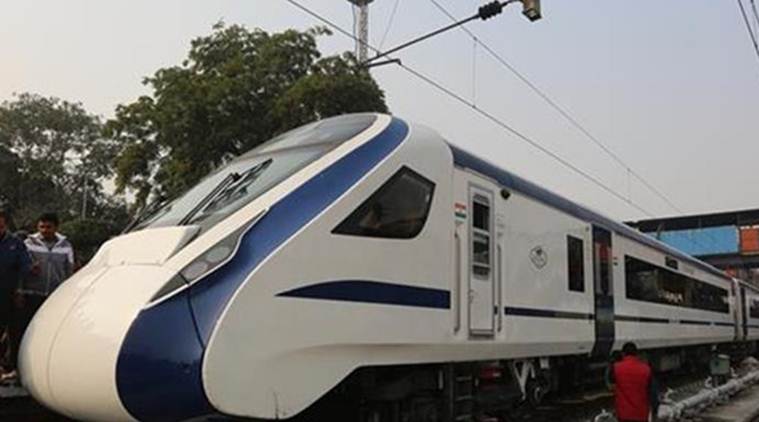 train 18, vande bharat, delhi mumbai train 18, narendra modi, pm modi, indian express