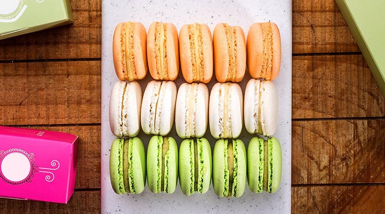 republic day tri colour recipe macaroons