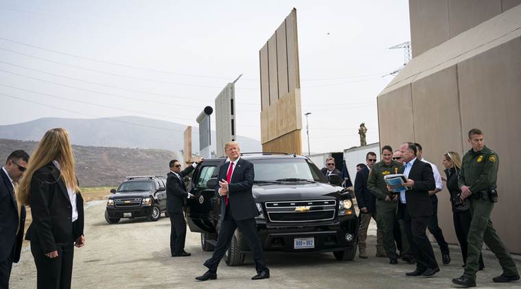 The border wall: How a potent symbol is now boxing Trump in
