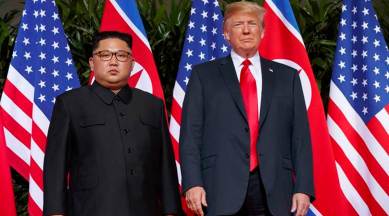 donald trump, kim jong un, trump kim summit, trump kim second summit, us, north korea, south korea, blue house,world news, indian express news