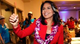 Tulsi Gabbard, Tulsi Gabbar US Presidential elections, US presidential elections, US presidential elections 2020, World news, Indian Express