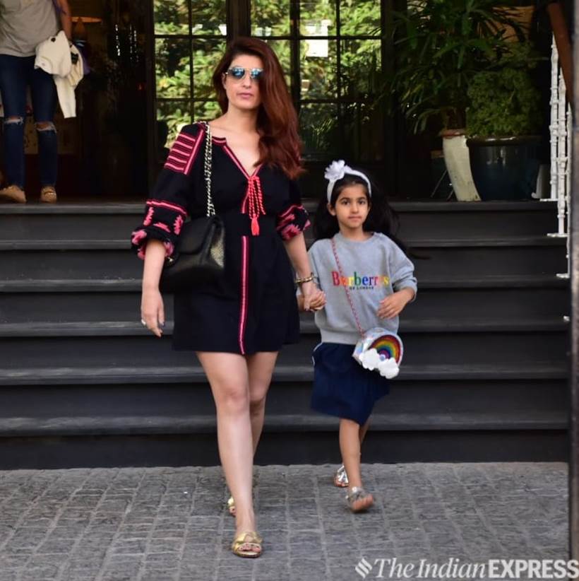 twinkle khanna, nitara kumar