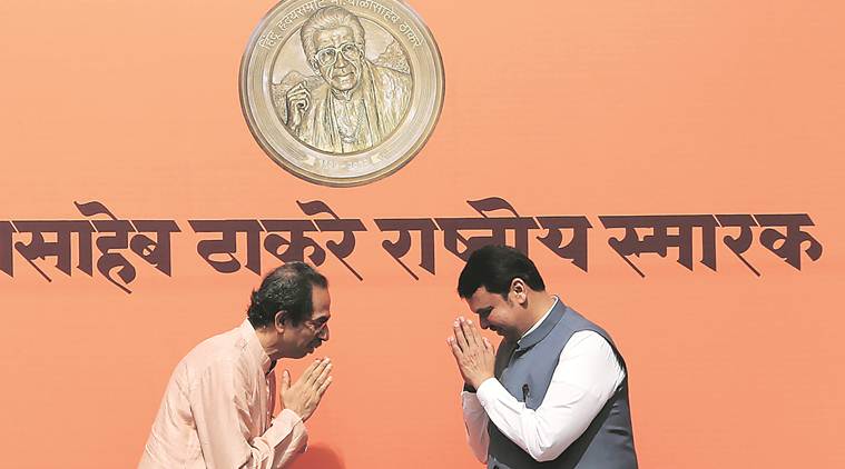 Shiv Sena, BJP, lok sabha elections, 2019 elections, shiv sena bjp alliance, shive sena bjp 2019 election, 2019 general elections, uddhav thackeray, maharashtra, amit shah, narendra modi, india news, devendra fadnavis, indian express, mumbai news, latest news