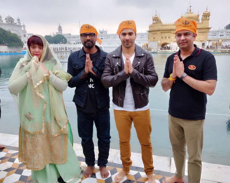 varun dhawan amritsar photos