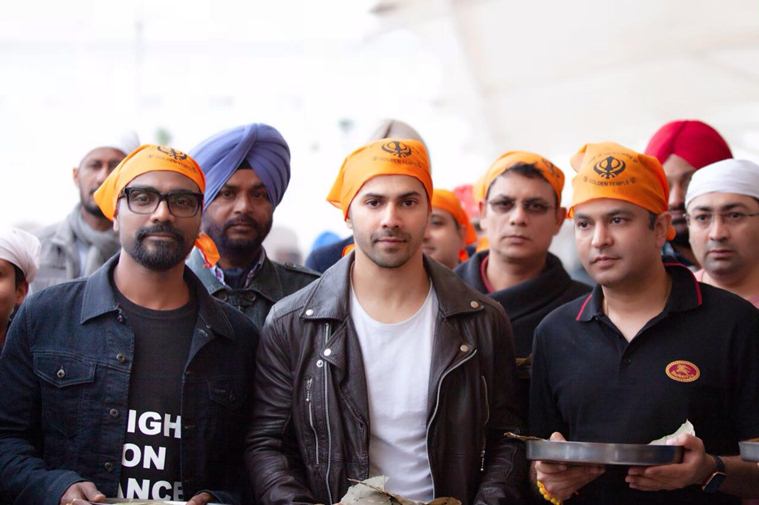 varun dhawan dance film shoot