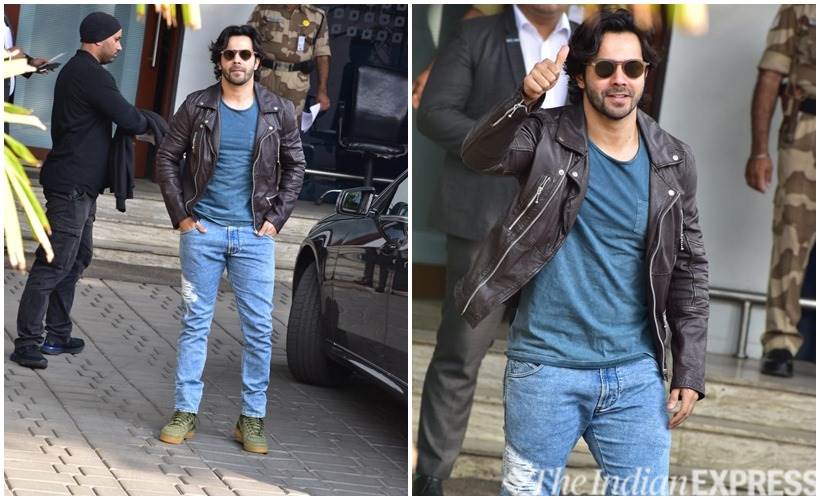 Varun Dhawan's Brick Colour Jacket Is A Game Changing Piece To Elevate A  Casual Look