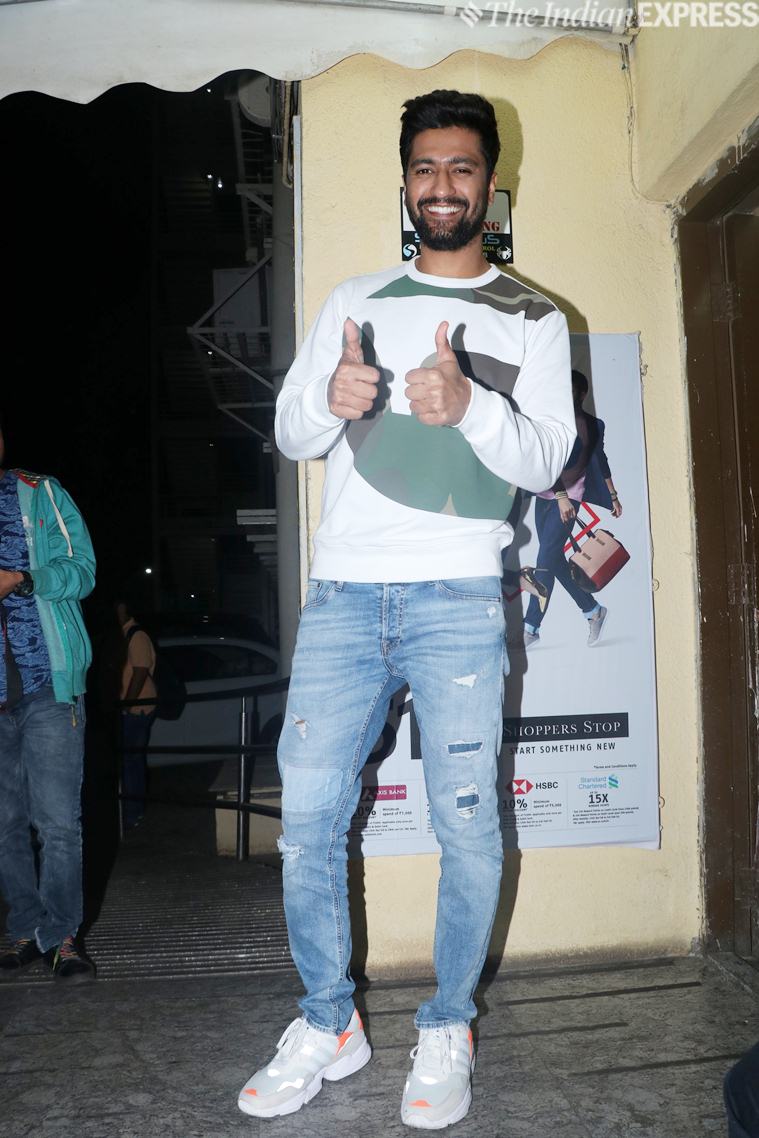 Vicky Kaushal at Uri screening