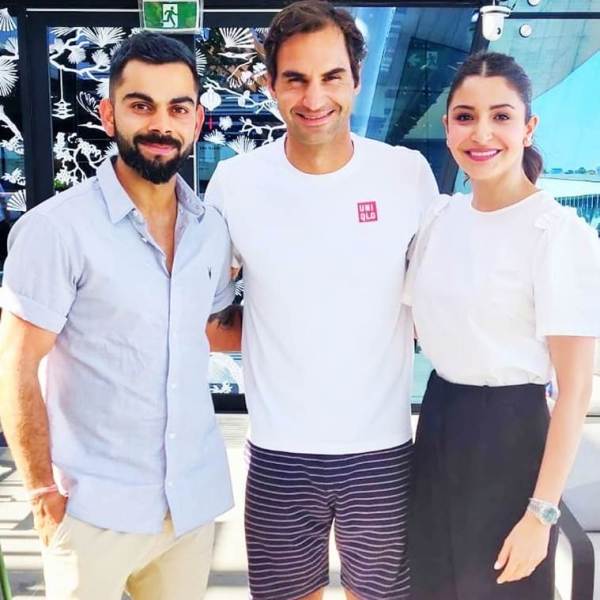 virat kohli, anushka sharma abierto de australia