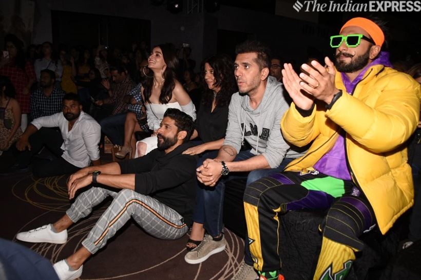 gully boy trailer launch photos