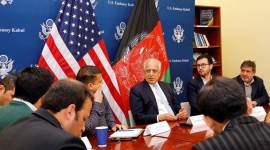US Afghanistan meeting, USA, Afghanistan, US-Afghanistan,US Afghanistan talks, US envoy to Pakistan, Mike Pompeo, US Afghanistan meeting, Taliban, Terror, World news, Indian Express news