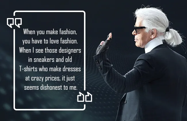 Karl Lagerfeld dies at 85: Quotes from the iconic fashion designer
