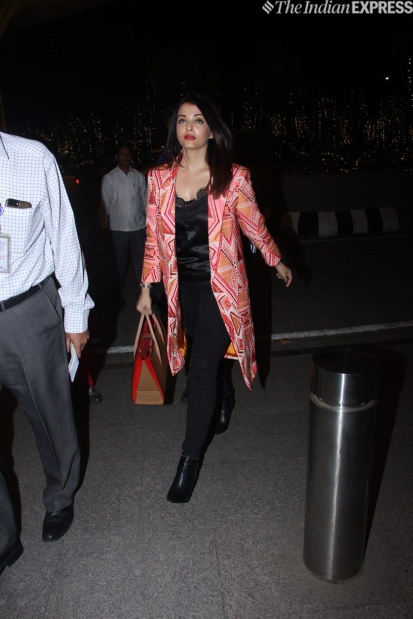 aishwarya rai bachchan at airport