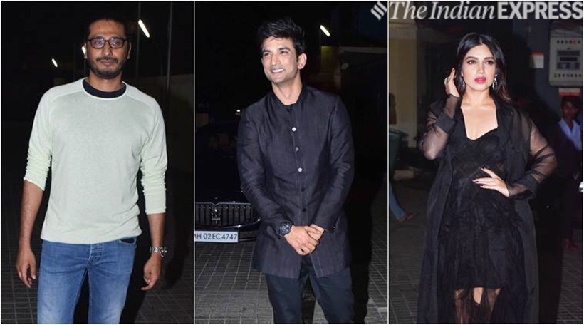 Sonchiriya screening: Sara Ali Khan, Vicky Kaushal and Kubra Sait in attendance
