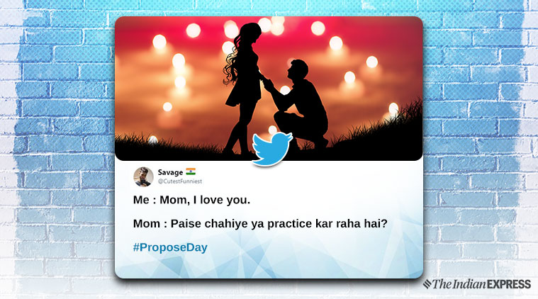Happy Propose Day 2019: Hilarious tweets to keep you going if you're single  | Trending News,The Indian Express