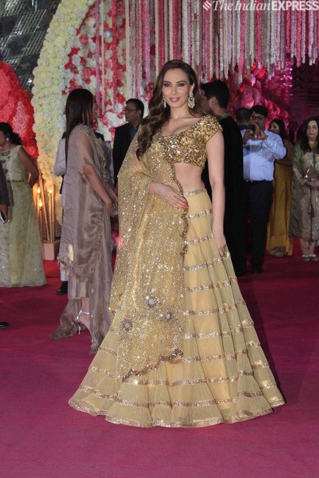 iulia vantur at azhar morani wedding