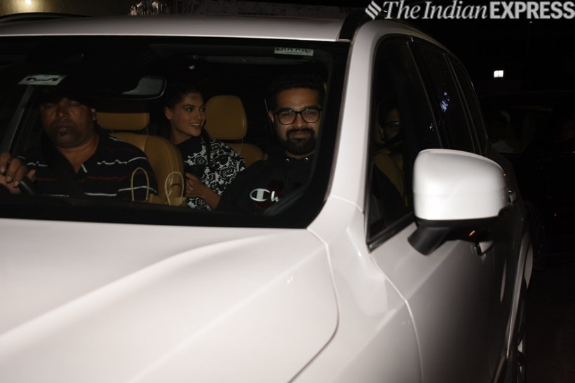 Saiyami Kher at Gully Boy screening