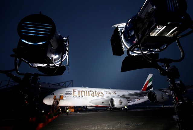 Airbus A380 aircraft for Emirates Airline