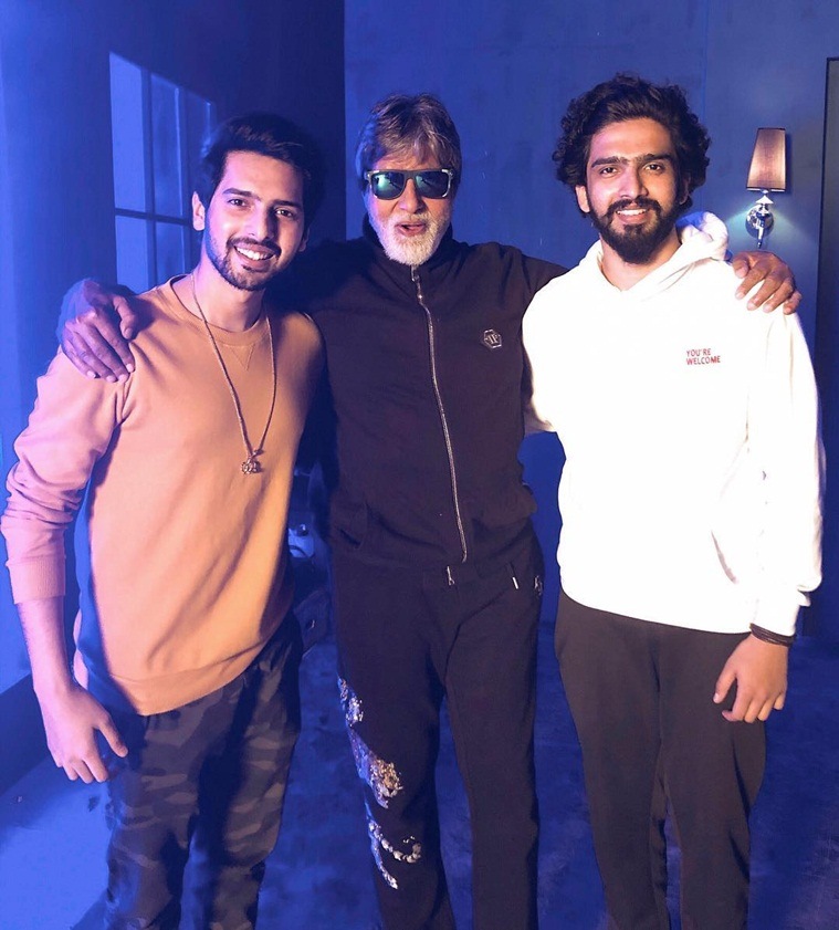 amitabh bachchan with armaan malik