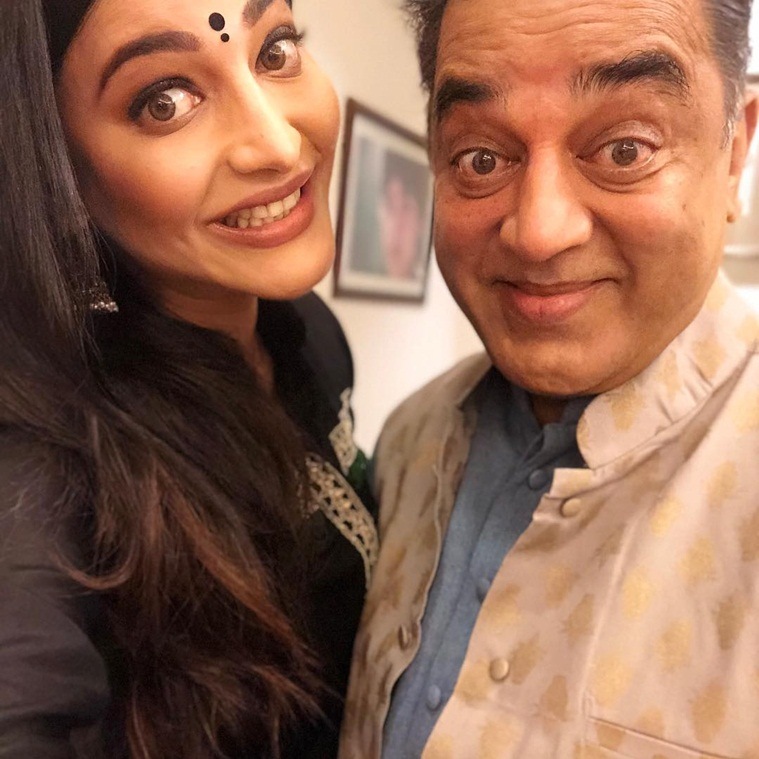 shruti haasan and kamal haasan