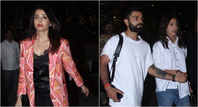 Celeb spotting: Aishwarya Rai, Anushka Sharma, Sara Ali Khan and others ...