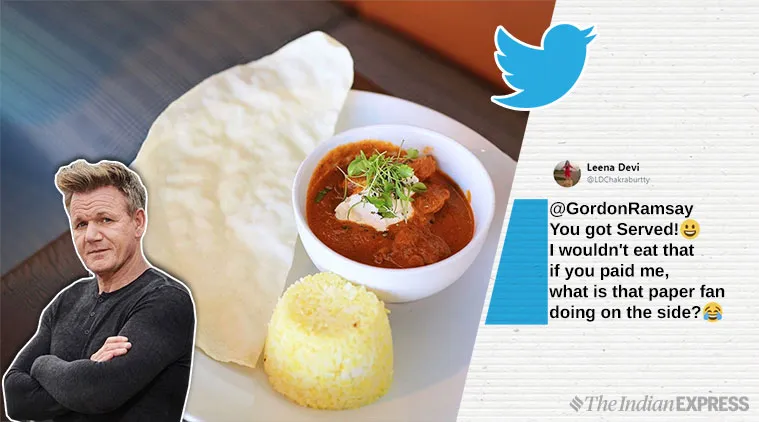 Gordon Ramsay 'enjoys' butter chicken in Heathrow; desi Tweeple roast the  dish in his style | Trending News,The Indian Express