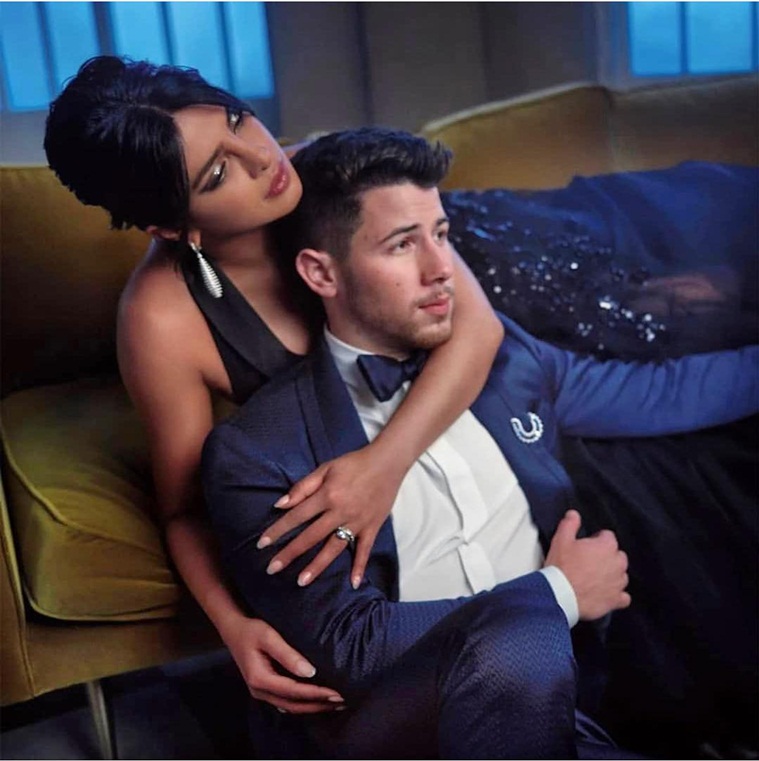   priyanka chopra with nick jonas 