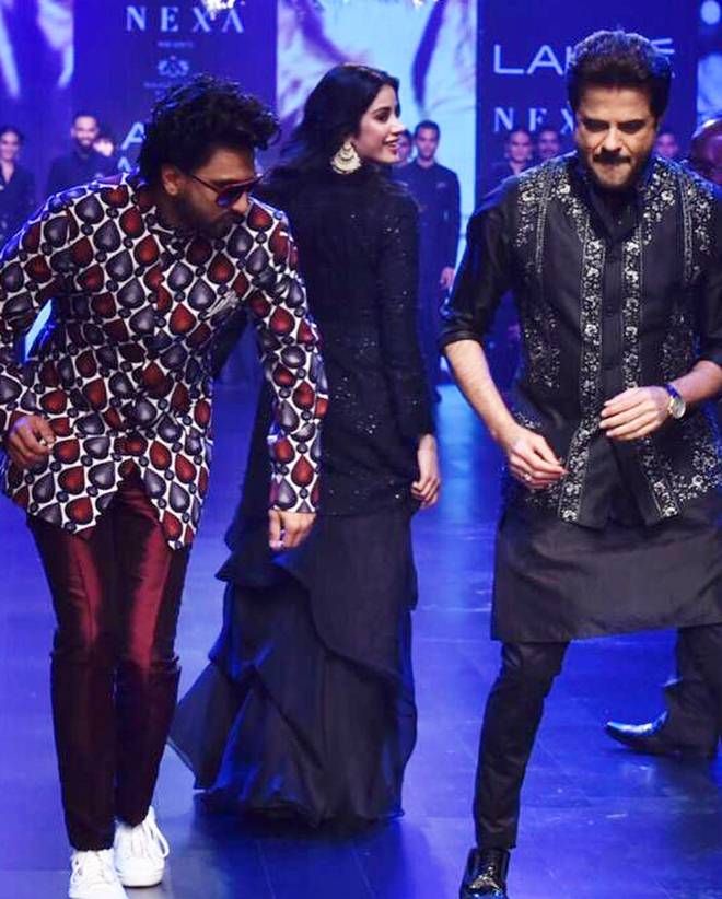   Anil Kapoor and Ranveer Singh 