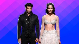 lakme fashion week, lakme fashion week 2019, lakme fashion week showstopper, lakme fashion week aditya roy kapoor, lakme fashion week lisa haydon, kunal rawal, shriya som, indian express, indian express news