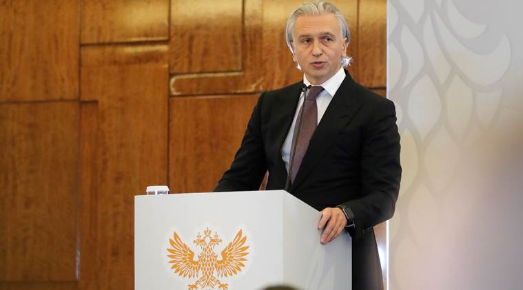 Russian Football Union president Alexander Dyukov