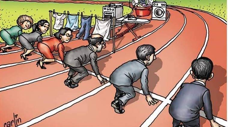 women equality, anand mahindra, woman viral picture, working women, struggles of working women, viral post,