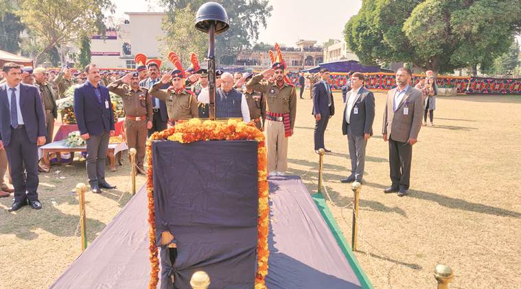 jammu and kashmir, jammu and kashmir encounter, kulgam encounter, kulgam, j&k encounter, j&k police, jammu and kashmir police, Aman Thakur, indian express