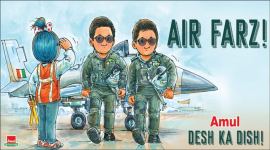 iaf airstrike, balakot airstrike, india pakistan airstrike, JeM base airstrike, amul cartoon, amul IAF Airstrike cartoon, pulwama attack, surgical strike, indian army, india pak loc, india pakistan news, indian express