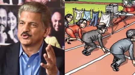 anand mahindra working mother parenting