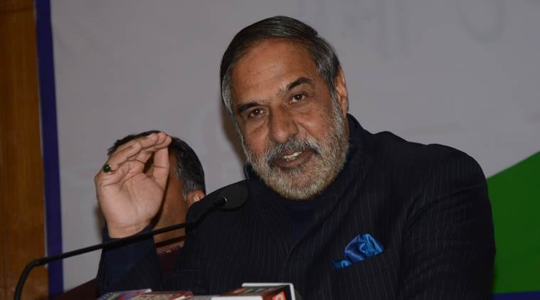 Congress spokesperson Anand Sharma.